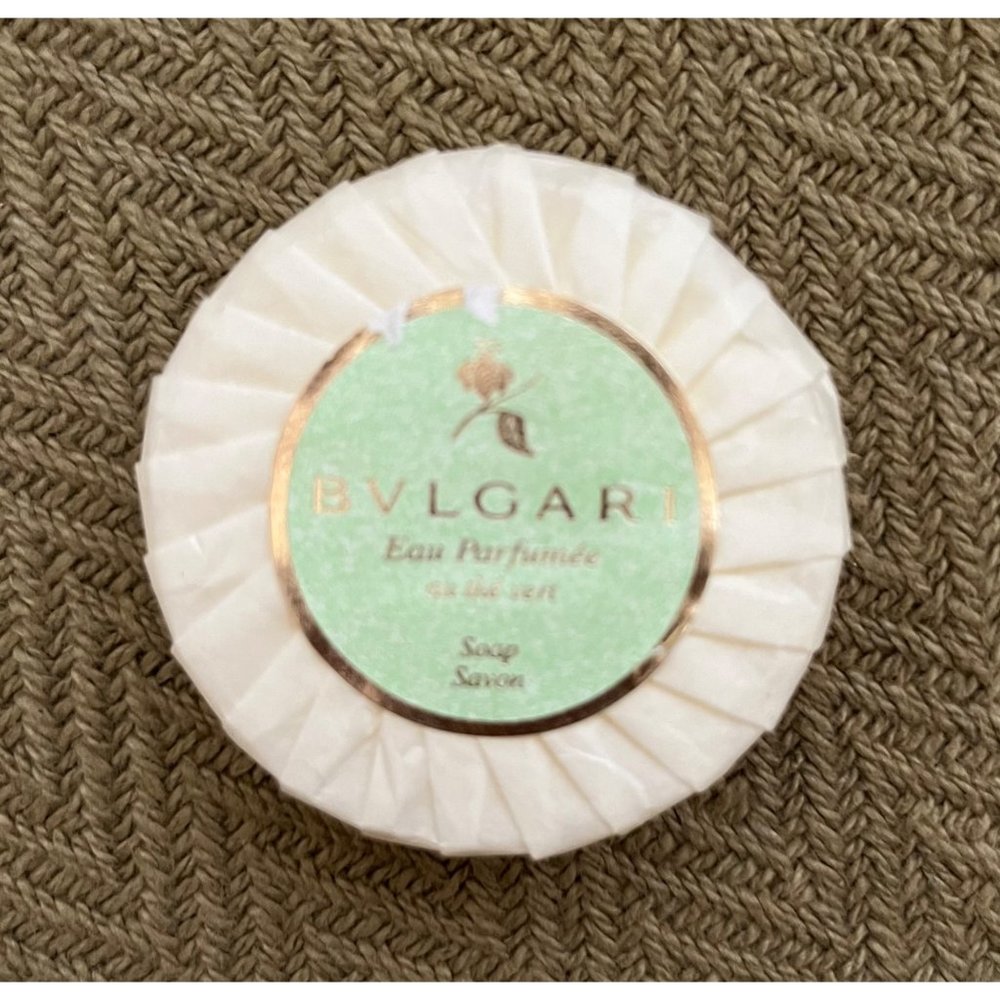 NWT Bvlgari Eau Parfumee Au The Vert Soap Green Tea Hand Savon 50 g 1.7 Oz
